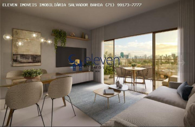 Imagem Apartamento com 2 Quartos à Venda, 62 m² em Horto Florestal - Salvador