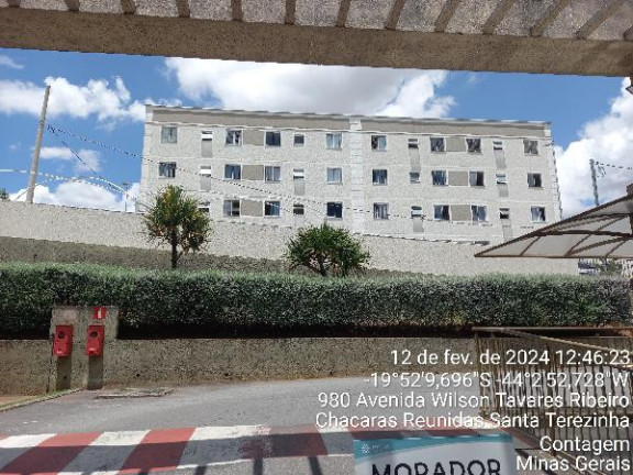 Apartamento com 2 Quartos à Venda, 39 m² em Chacaras Reunidas Santa Terezinha - Contagem
