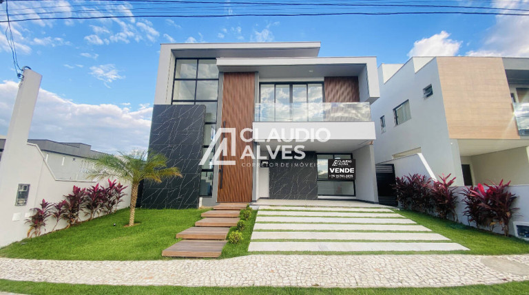 Casa de Condomínio com 4 Quartos à Venda, 278 m² em Papagaio - Feira De Santana