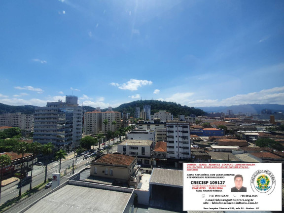 Imagem Sala Comercial para Alugar, 50 m² em Gonzaga - Santos