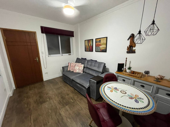 Imagem Apartamento com 1 Quarto para Alugar, 42 m² em Gonzaga - Santos Imagem Apartamento com 1 Quarto para Alugar, 42 m² em Gonzaga - Santos