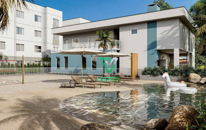 Apartamento com 2 Quartos à Venda, 42 m² em Planta Almirante - Almirante Tamandaré