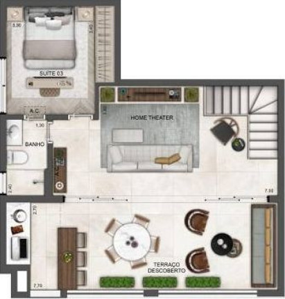 Imagem Cobertura com 3 Quartos à Venda, 164 m² em Perdizes - São Paulo