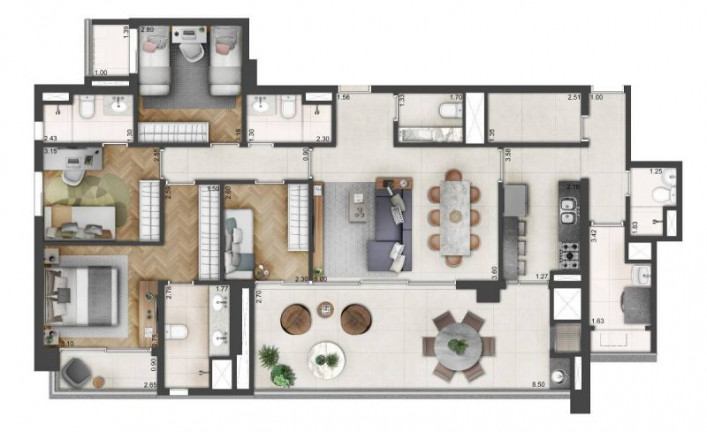 Imagem Apartamento com 4 Quartos à Venda, 145 m² em Vila Mariana - São Paulo