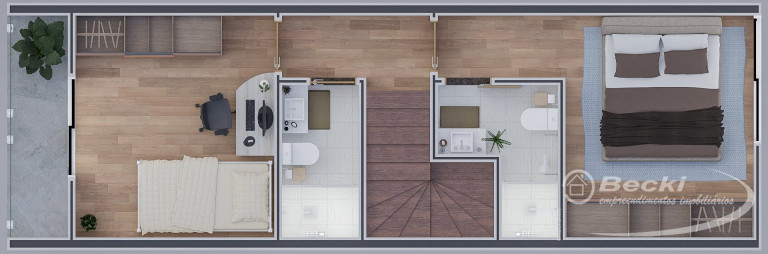 Imagem Casa com 1 Quarto à Venda, 93 m² em Nova Brasília - Joinville