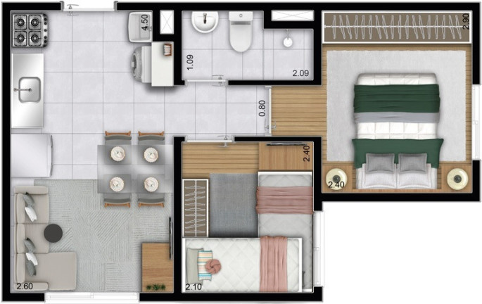 Imagem Apartamento com 2 Quartos à Venda, 32 m² em Engenheiro Goulart - São Paulo Imagem Apartamento com 2 Quartos à Venda, 32 m² em Engenheiro Goulart - São Paulo