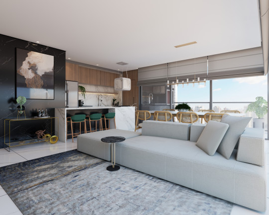 Apartamento com 3 Quartos à Venda, 113 m² em América - Joinville