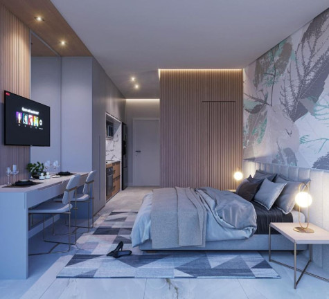 Imagem Apartamento com 1 Quarto à Venda, 22 m² em Tambaú - João Pessoa