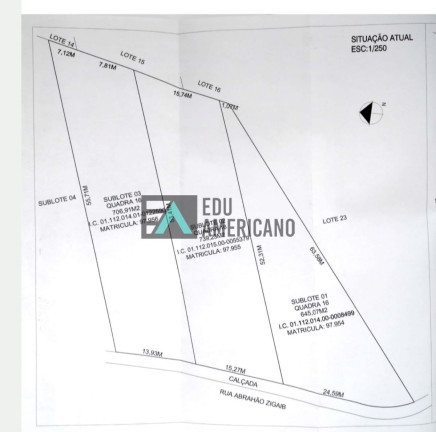 Imagem Terreno à Venda, 2.091 m² em Vila Santista - Atibaia Imagem Terreno à Venda, 2.091 m² em Vila Santista - Atibaia