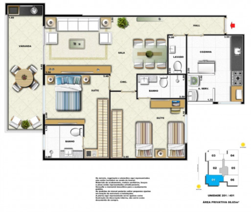 Imagem Imóvel com 2 Quartos à Venda, 81 m² em Tijuca - Rio De Janeiro