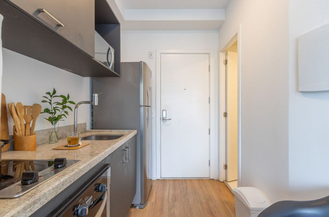 Imagem Apartamento com 1 Quarto para Alugar, 22 m² em Sé - São Paulo