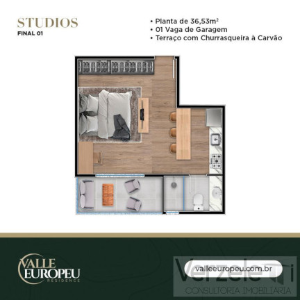 Imagem Imóvel com 2 Quartos à Venda, 68 m² em Lídia Duarte - Camboriú