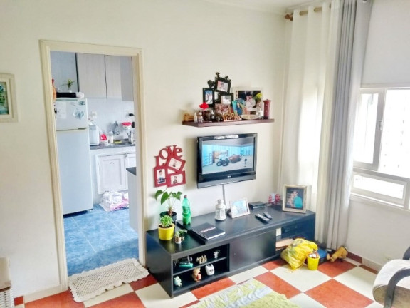 Foto do imóvel Apartamento com 1 Quarto à Venda,  em Itararé - São Vicente