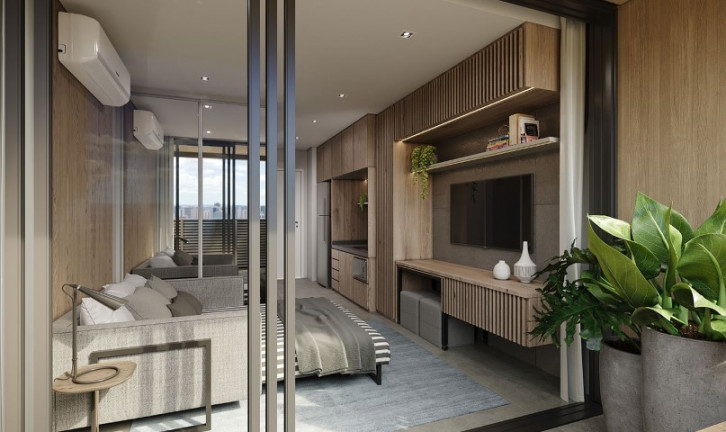 Imagem Imóvel com 1 Quarto à Venda, 24 m² em Jardim Anália Franco - São Paulo