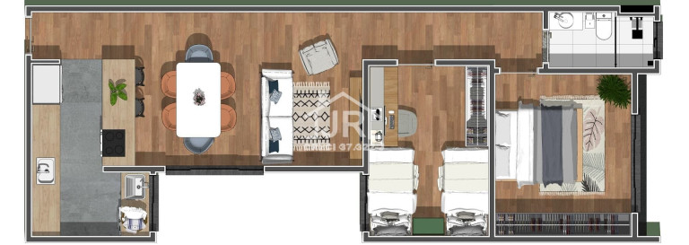 Imagem Apartamento com 2 Quartos à Venda, 60 m² em Vila Nossa Senhora Das Vitórias - Mauá