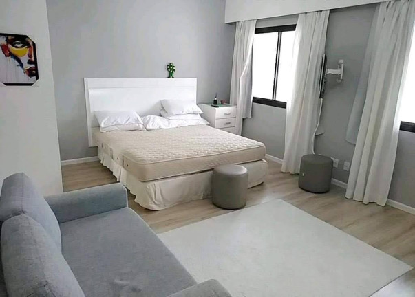 Imagem Apartamento com 1 Quarto para Alugar, 28 m² em Indianópolis - São Paulo Imagem Apartamento com 1 Quarto para Alugar, 28 m² em Indianópolis - São Paulo