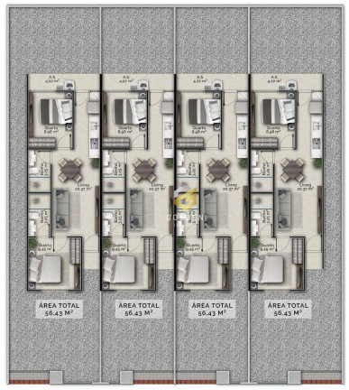 Imagem Casa com 2 Quartos à Venda, 56 m² em Nova Descoberta - Tijucas