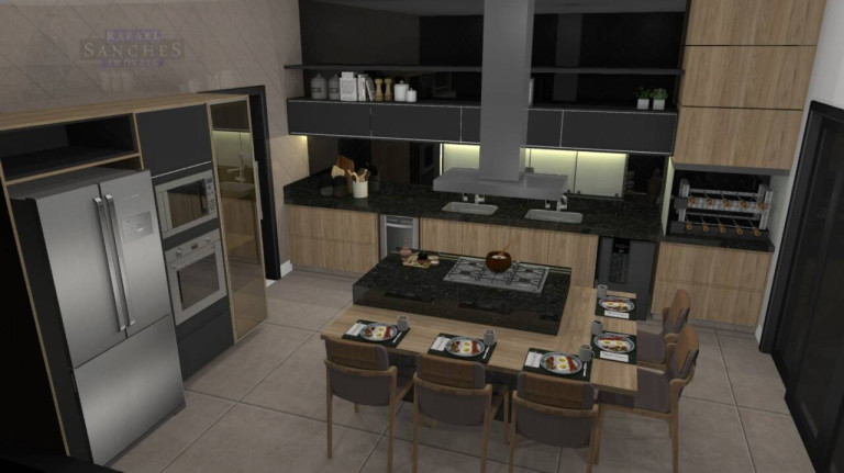 Imagem Casa com 3 Quartos à Venda, 212 m² em Residencial Villaggio Iii - Bauru