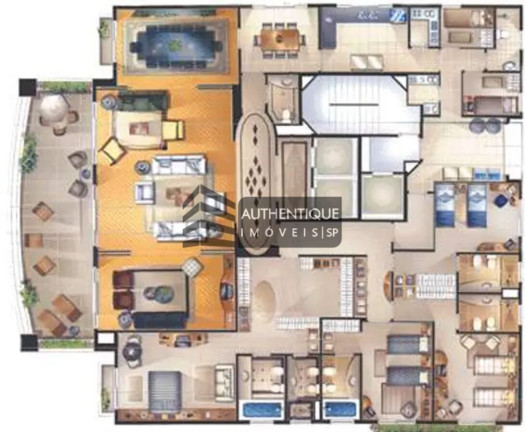 Imagem Apartamento com 4 Quartos à Venda, 360 m² em Vila Nova Conceição - São Paulo