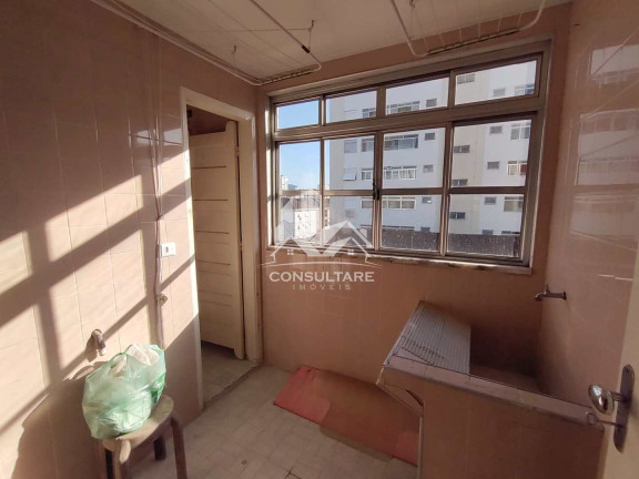 Imagem Apartamento com 3 Quartos para Alugar, 131 m² em Embaré - Santos