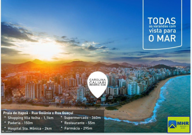 Imagem Apartamento com 3 Quartos à Venda, 111 m² em Itapuã - Vila Velha Imagem Apartamento com 3 Quartos à Venda, 111 m² em Itapuã - Vila Velha