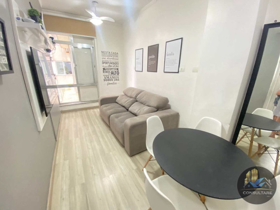 Imagem Apartamento com 1 Quarto à Venda, 45 m² em Boqueirão - Santos Imagem Apartamento com 1 Quarto à Venda, 45 m² em Boqueirão - Santos