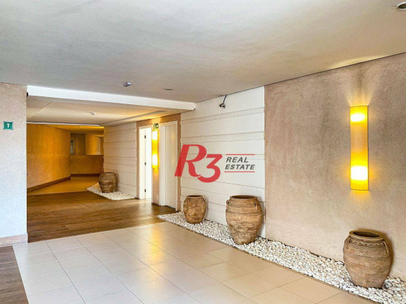 Imagem Apartamento com 3 Quartos para Alugar, 80 m² em Gonzaga - Santos