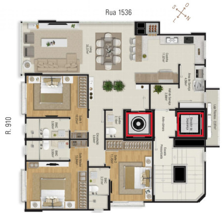 Imagem Apartamento com 3 Quartos à Venda, 172 m² em Centro - Balneário Camboriú Imagem Apartamento com 3 Quartos à Venda, 172 m² em Centro - Balneário Camboriú