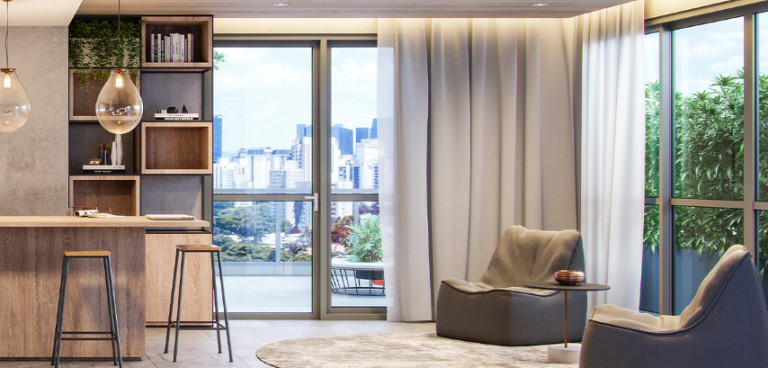 Imagem Apartamento com 1 Quarto à Venda, 31 m² em Brooklin Paulista - São Paulo Imagem Apartamento com 1 Quarto à Venda, 31 m² em Brooklin Paulista - São Paulo