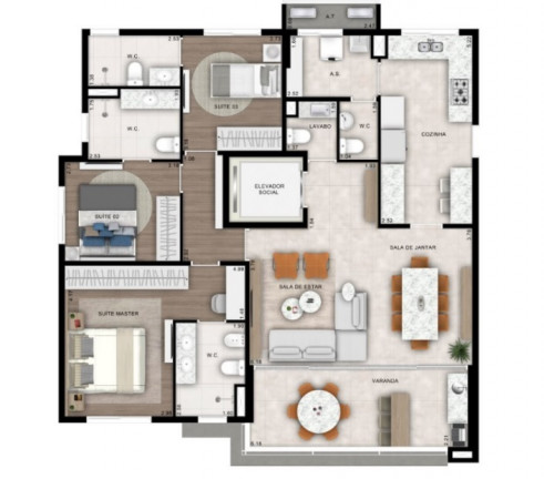 Imagem Apartamento com 3 Quartos à Venda, 129 m² em Cambuí - Campinas Imagem Apartamento com 3 Quartos à Venda, 129 m² em Cambuí - Campinas