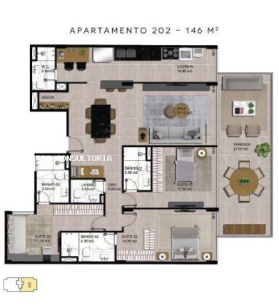 Imagem Apartamento com 3 Quartos à Venda, 146 m² em Rio De Janeiro Imagem Apartamento com 3 Quartos à Venda, 146 m² em Rio De Janeiro