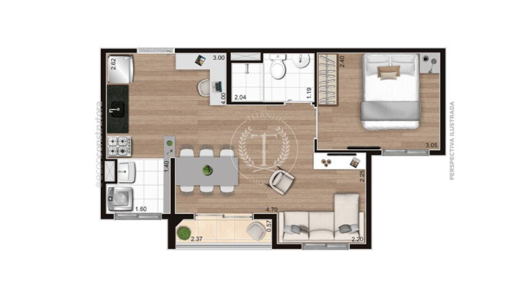 Imagem Apartamento com 2 Quartos à Venda, 32 m² em Parada Xv De Novembro - São Paulo