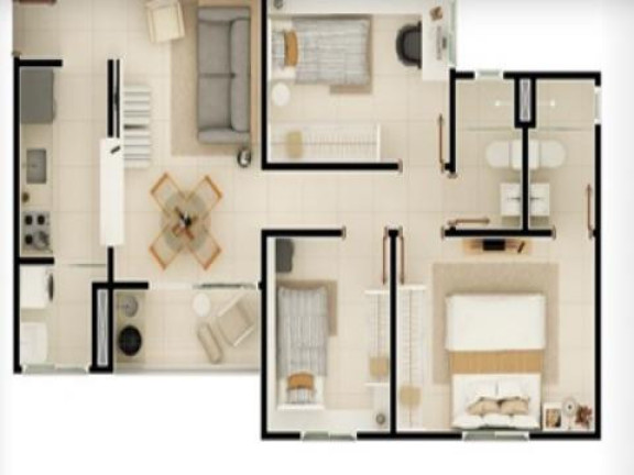 Imagem Apartamento com 4 Quartos à Venda, 63 m² em Bela Vista - Salto