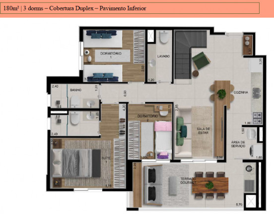Imagem Apartamento com 3 Quartos à Venda, 90 m² em Olímpico - São Caetano Do Sul