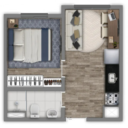 Imagem Apartamento com 1 Quarto à Venda, 24 m² em Guaianases - São Paulo Imagem Apartamento com 1 Quarto à Venda, 24 m² em Guaianases - São Paulo