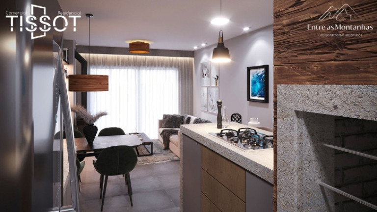 Imagem Apartamento com 2 Quartos à Venda, 69 m² em Várzea Grande - Gramado