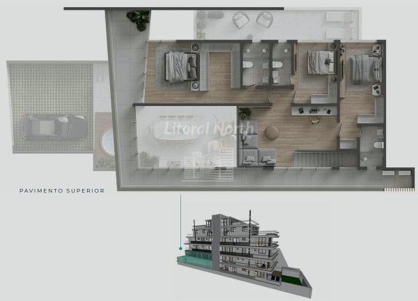 Imagem Apartamento com 4 Quartos à Venda, 189 m² em Praia Brava - Itajaí Imagem Apartamento com 4 Quartos à Venda, 189 m² em Praia Brava - Itajaí