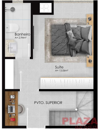 Imagem Apartamento com 1 Quarto à Venda, 50 m² em Estados - Balneário Camboriú