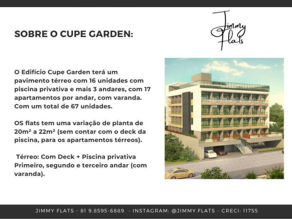 Imagem Apartamento com 1 Quarto à Venda, 20 m² em Porto De Galinhas - Ipojuca