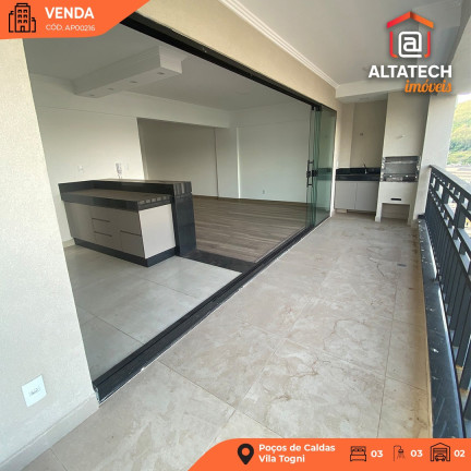 Imóvel com 3 Quartos à Venda, 162 m² em Vila Togni - Poços De Caldas
