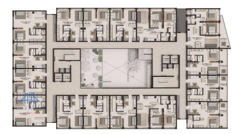 Studio com 1 Quarto à Venda, 22 m² em Campeche - Florianópolis