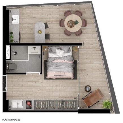 Imagem Imóvel com 2 Quartos à Venda, 46 m² em Vila Mariana - São Paulo