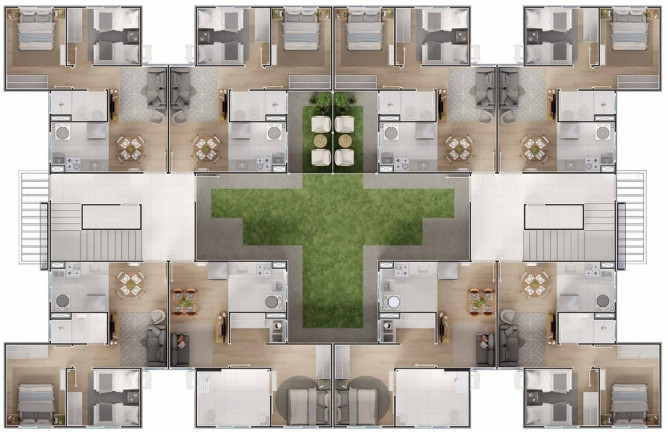 Imagem Apartamento com 2 Quartos à Venda, 37 m² em Parque São Jorge - Campinas Imagem Apartamento com 2 Quartos à Venda, 37 m² em Parque São Jorge - Campinas