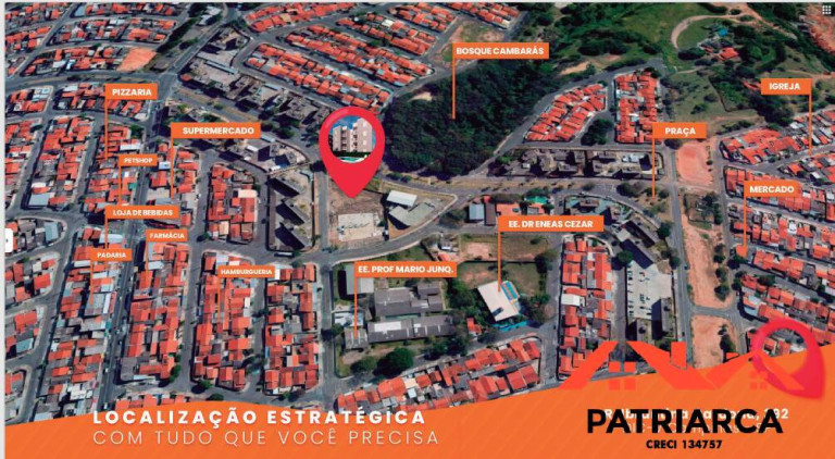 Imagem Apartamento com 2 Quartos à Venda, 41 m² em Dic V (conjunto Habitacional Chico Mendes) - Campinas