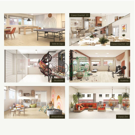 Imagem Apartamento com 3 Quartos à Venda, 46 m² em Alto Tarumã - Pinhais