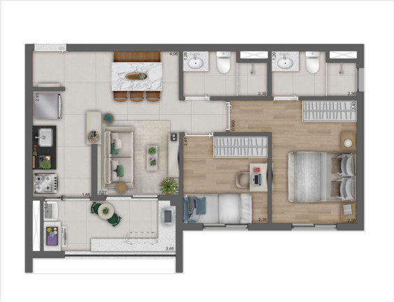 Imagem Imóvel com 2 Quartos à Venda, 41 m² em água Branca - São Paulo Imagem Imóvel com 2 Quartos à Venda, 41 m² em água Branca - São Paulo