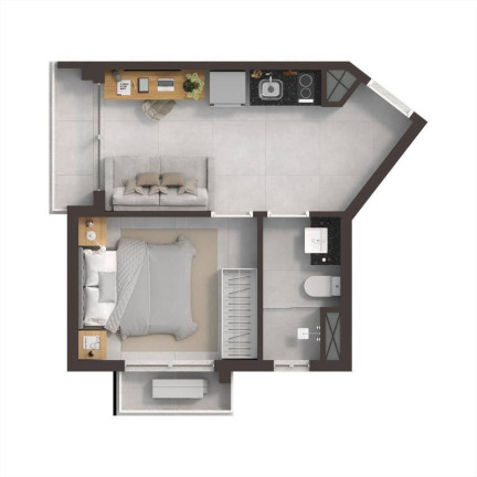 Imagem Apartamento com 1 Quarto à Venda, 24 m² em Vila Ipojuca - São Paulo Imagem Apartamento com 1 Quarto à Venda, 24 m² em Vila Ipojuca - São Paulo