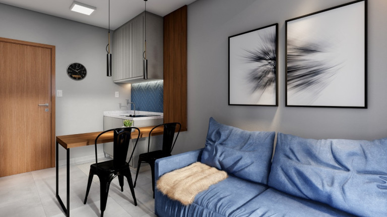 Kitnet com 1 Quarto à Venda, 26 m² em Vila Amélia - Ribeirão Preto