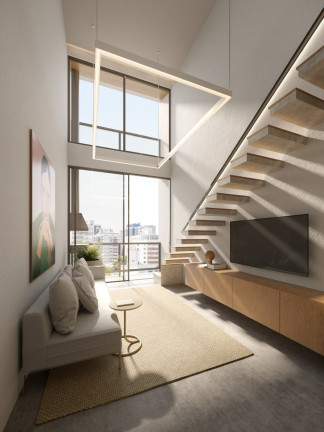 Imagem Cobertura com 1 Quarto à Venda, 52 m² em Rio Branco - Porto Alegre