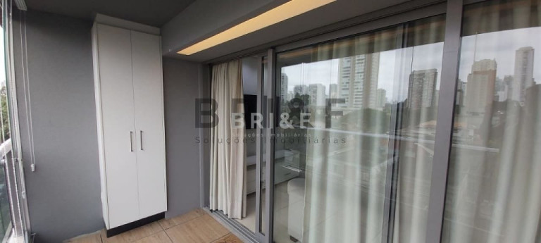 Imagem Apartamento com 1 Quarto para Alugar, 42 m² em Brooklin - São Paulo